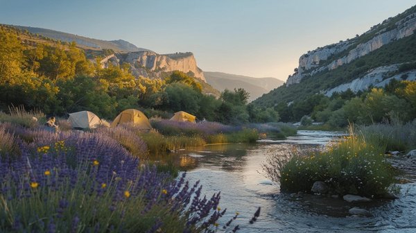 Découvrez les meilleurs endroits pour le camping drome