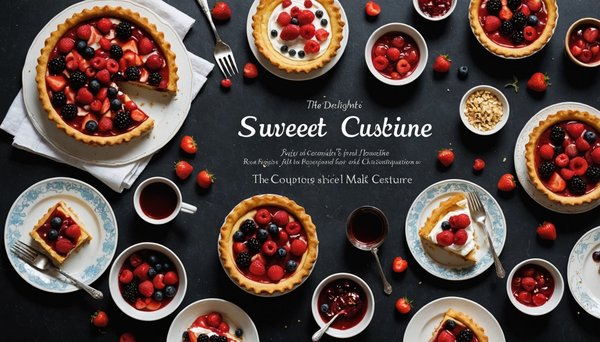 Les délices de la cuisine sucrée : recettes et inspirations