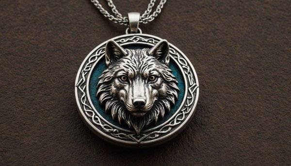 Découvrez les pendentifs loup uniques de terre des loups