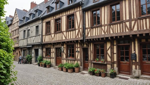 Habiter dans une maison rue des bons enfants à rouen : découvrez l'art de vivre normand