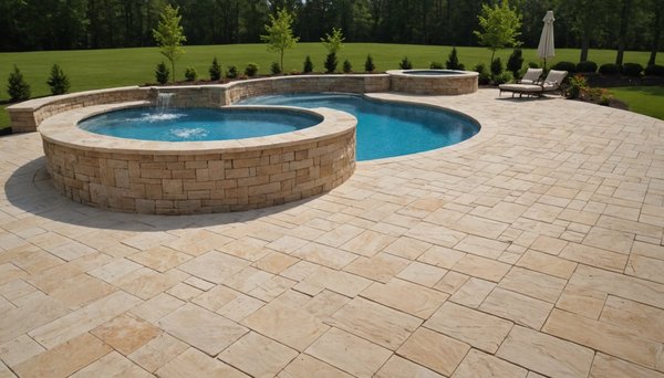 Prix pose travertin extérieur : tout ce qu'il faut savoir