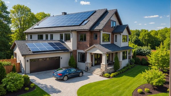 Comment vendre une maison avec des panneaux solaires avantageusement