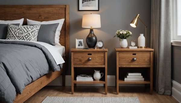 Choisissez la table de chevet en bois parfaite pour votre chambre