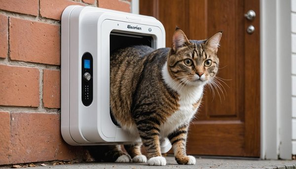 La chatière électronique : innovation pour votre compagnon félin
