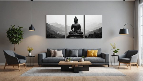 Inspirez une chambre zen et tendance avec des toiles modernes